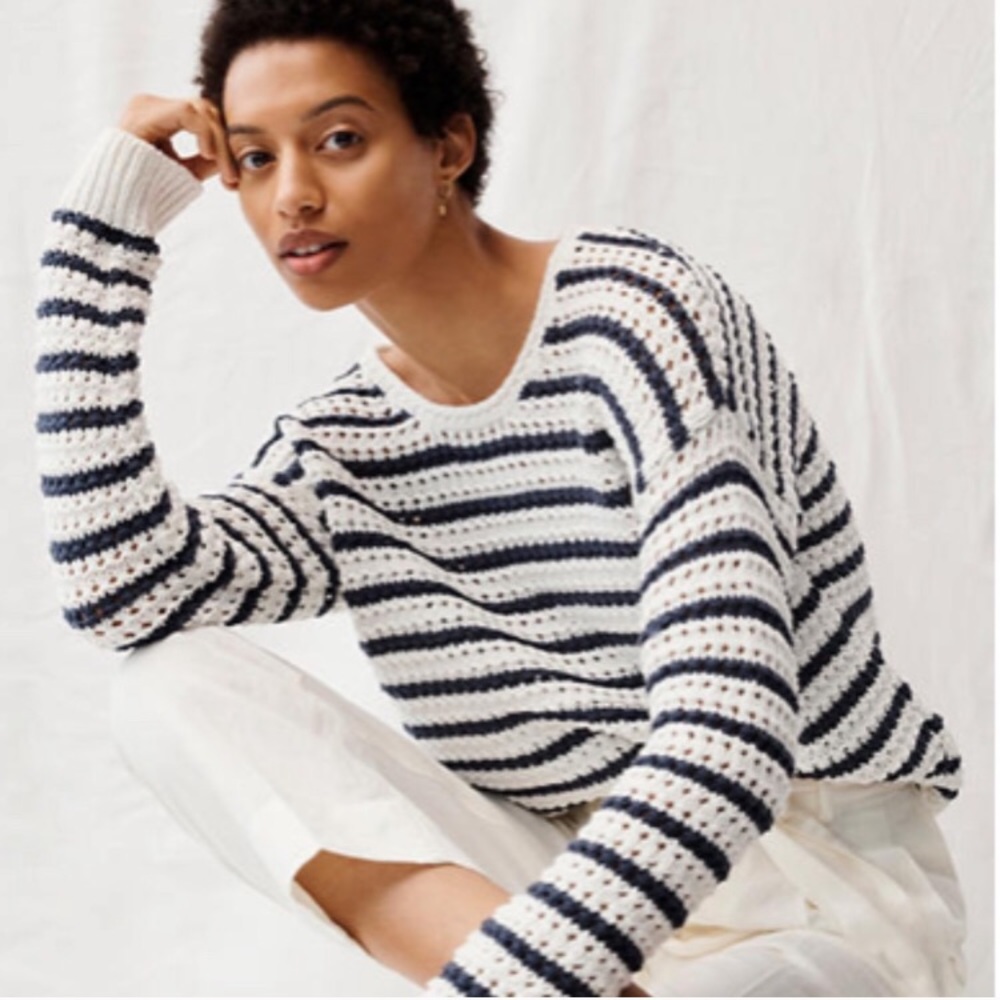 Madewell striped sweater